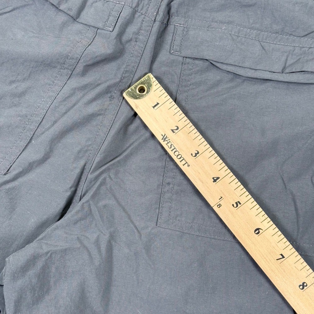 REI Co-op Convertible Cargo Pants Mens Size 40x30 Zip Hiking Travel Outdoor Gray - Picture 12 of 12